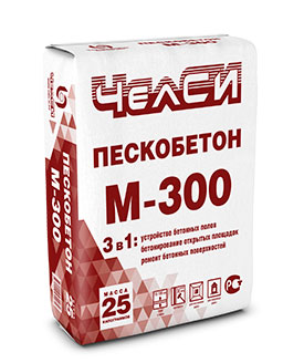 Пескобетон М-300 (25кг)