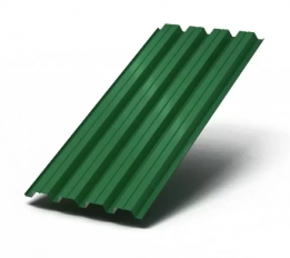 Металлочерепица с покрытием Полиэстер Зеленый лист 0,5 Н=60_1