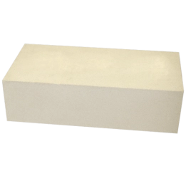 Кирпич силикатный рядовой полнотелый полуторный Винзили неокрашенный (белый)