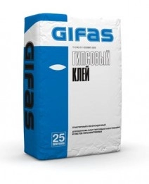 GIFAS Клей гипсовый 25 кг (50)